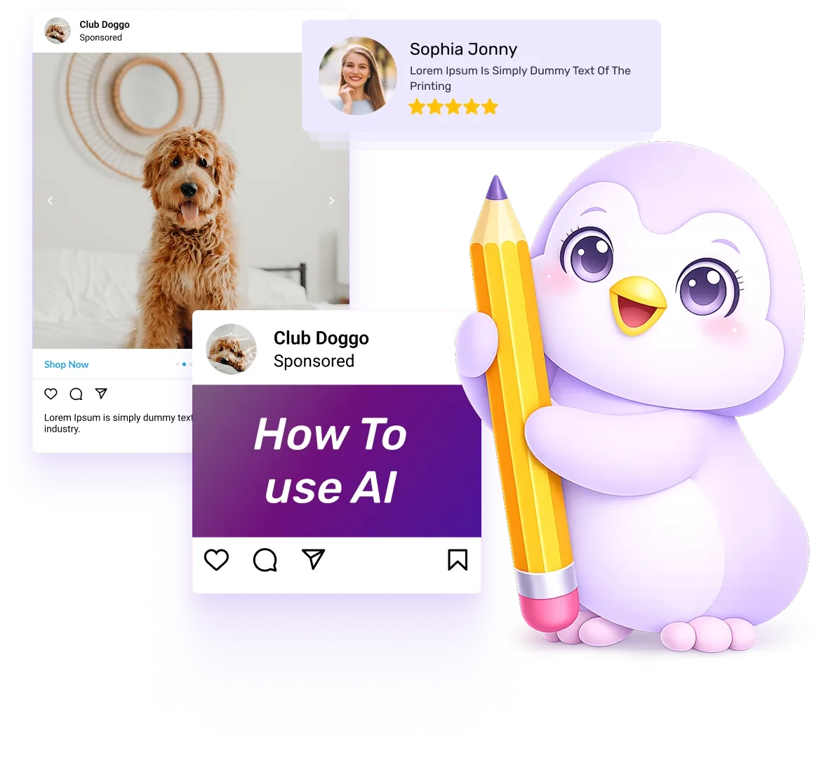AutopubliX AI content creation interface with social media posts and Publi